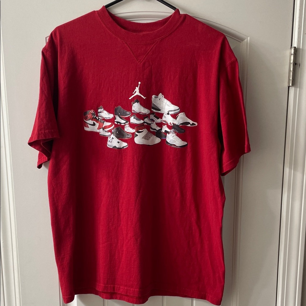 Jordan Red Short Sleeve Tee XL